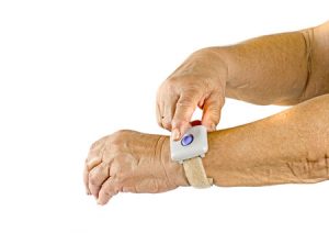 wrist emergency button